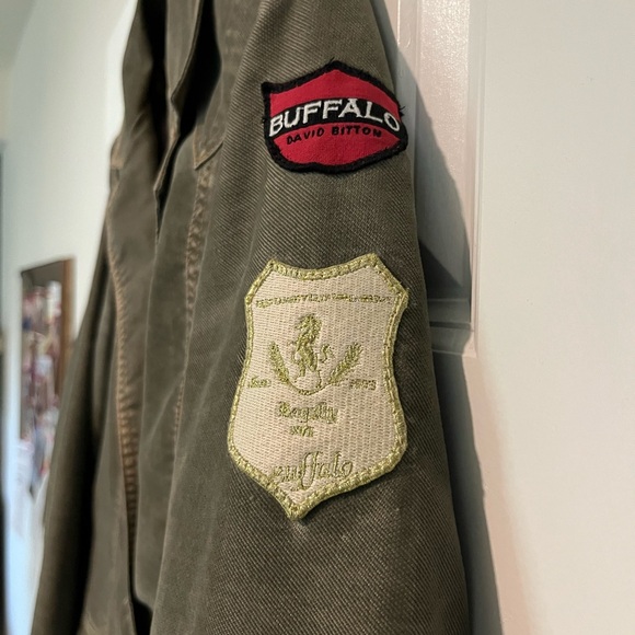 Vintage Buffalo David Bitton khaki green blazer. - Picture 4 of 7